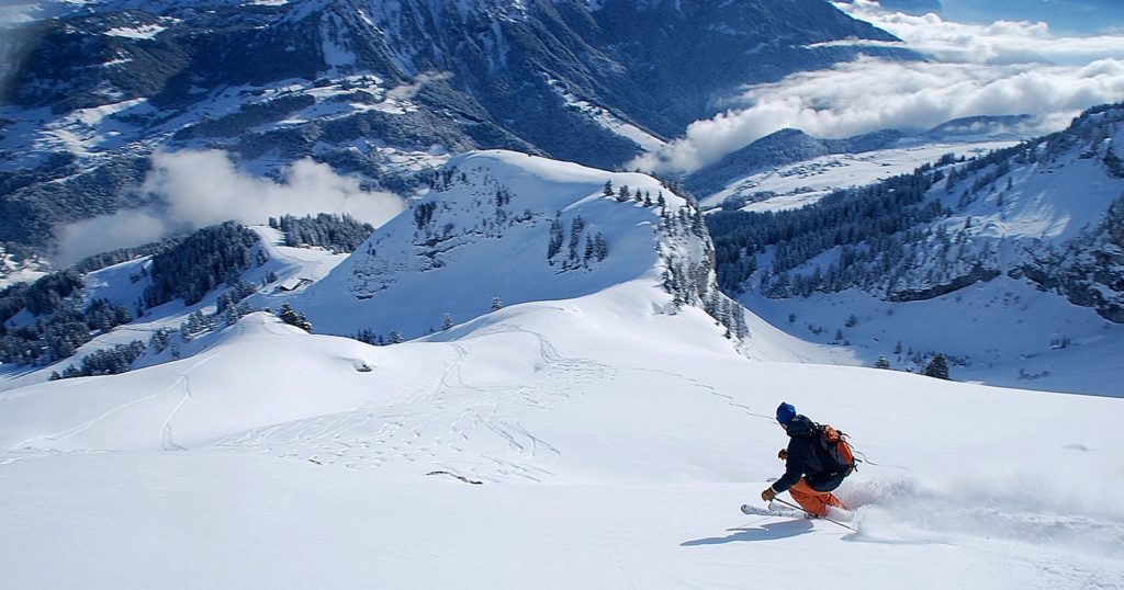 activités de ski hors piste à Chamonix