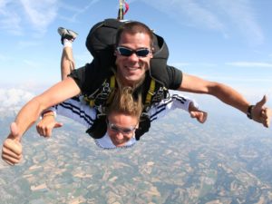 saut en parachute Gap
