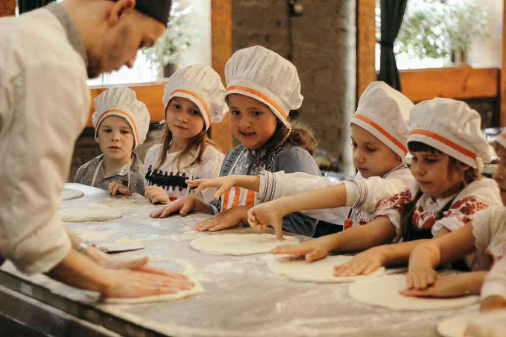 cours de cuisine enfants