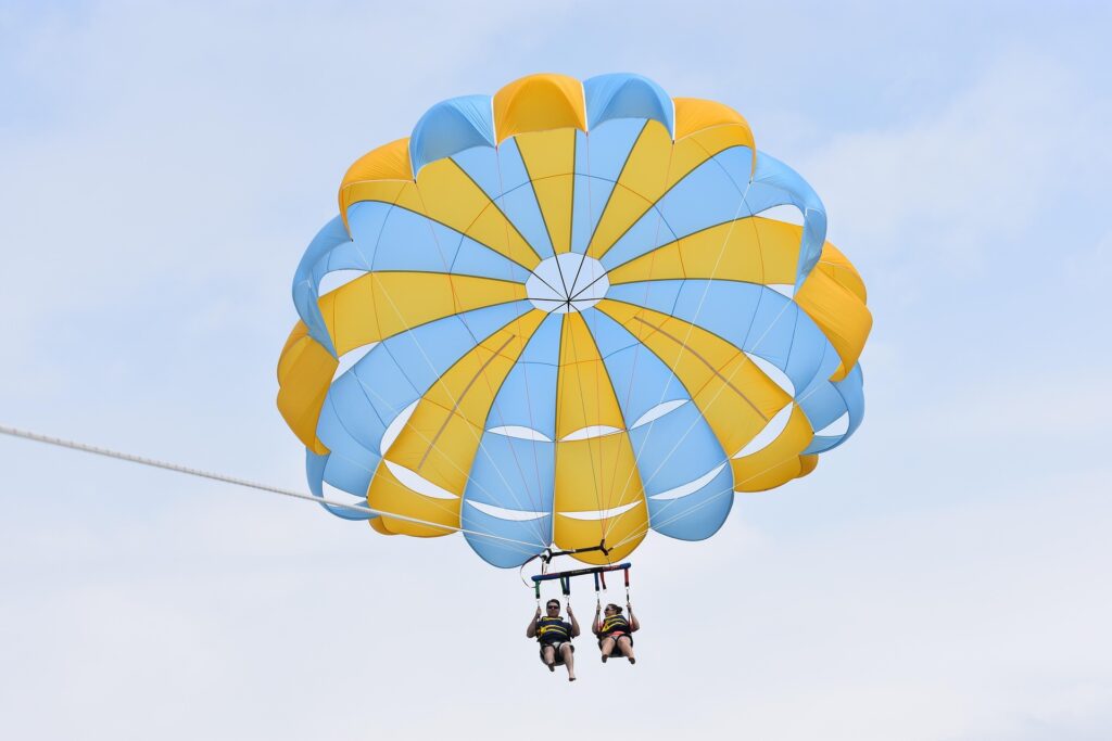 vol parachute ascensionnel